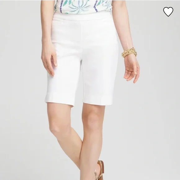 Chicos Brigitte Slim Bermuda Shorts - Picture 3 of 6